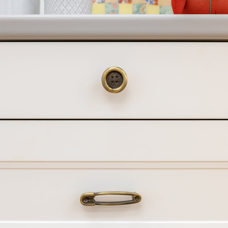 Cargue la imagen en el visor de la galería, 47200-38|Dritz Brass Safety Pin Pull, Antique Brass
