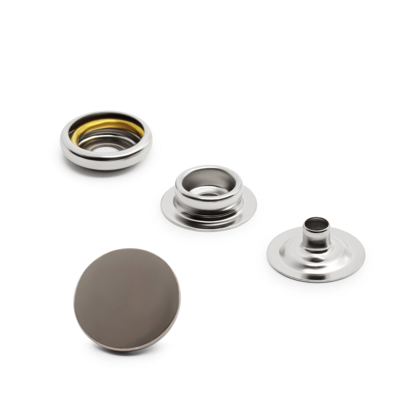 Cargue la imagen en el visor de la galería, 5-33|Dritz 5/8" Heavy Duty Snaps, 7 Sets, Gunmetal