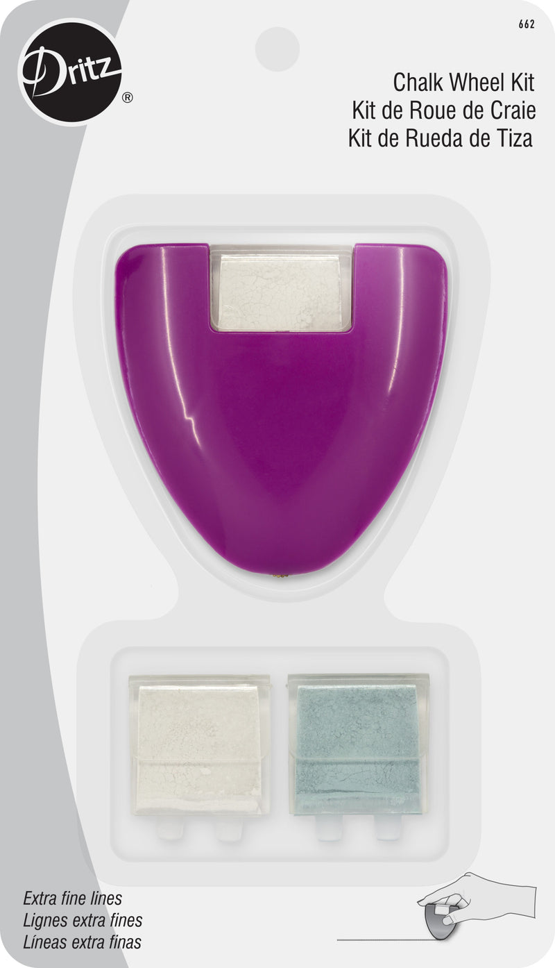 Load image into Gallery viewer, 662|Dritz Chalk Wheel Kit, Extra Fine Lines