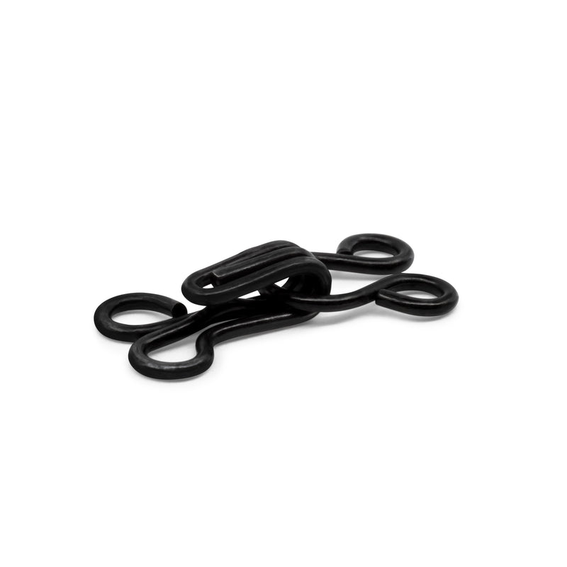 Load image into Gallery viewer, 90-2-1|Dritz Hooks & Eyes, 14 pc, Black, Size 2