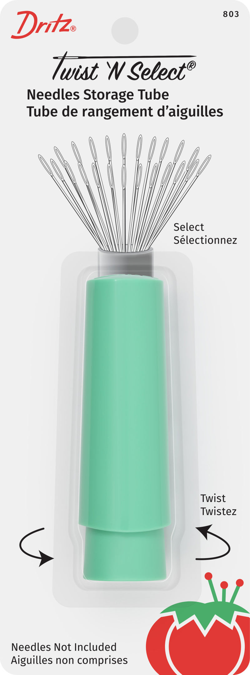 Load image into Gallery viewer, 803|Dritz Twist N Select Needle Storage Tube