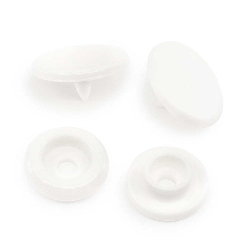 Cargue la imagen en el visor de la galería, 984-R-9|Dritz Plastic Color Snaps, 12 Sets, White