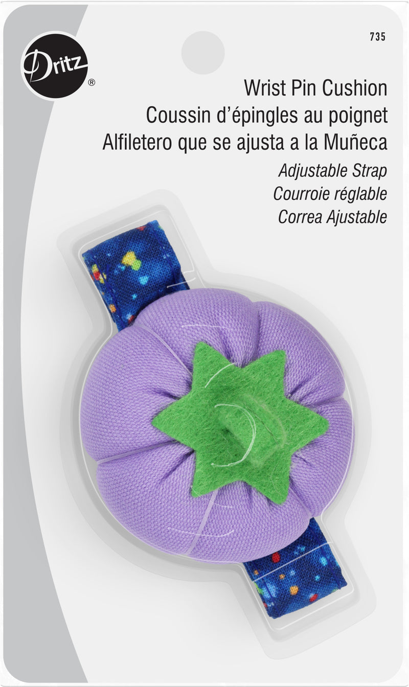 Cargue la imagen en el visor de la galería, 735|Dritz Wrist Tomato Pin Cushion with Adjustable Strap, Assorted Colors