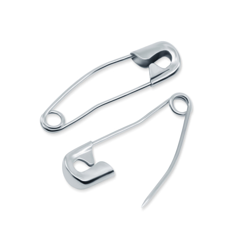 Load image into Gallery viewer, 3032|Dritz 1-1/16" Curved Safety Pins, Nickel, 300 pc