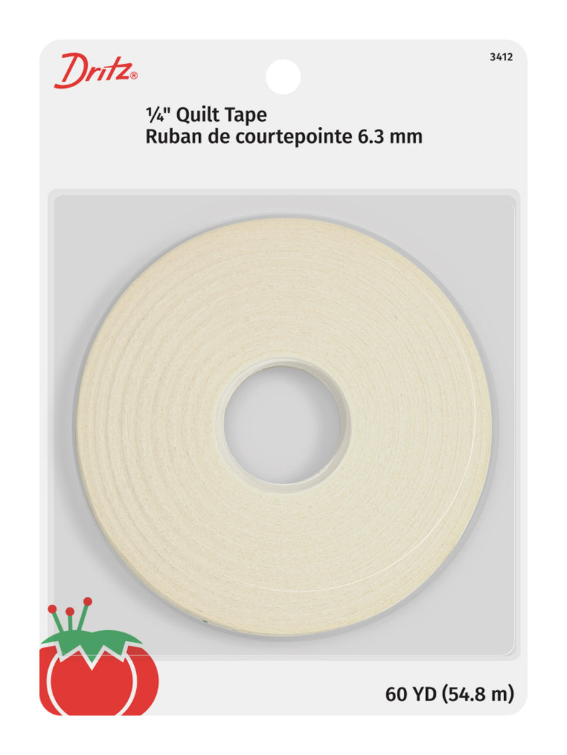 Load image into Gallery viewer, 3412|Dritz 1/4" Quilters Tape, White, 60 yd