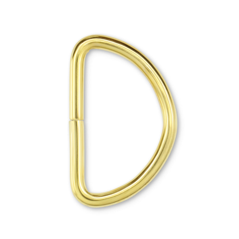 Load image into Gallery viewer, 117-1-35|Dritz 1" D-Rings, Gilt, 4 pc