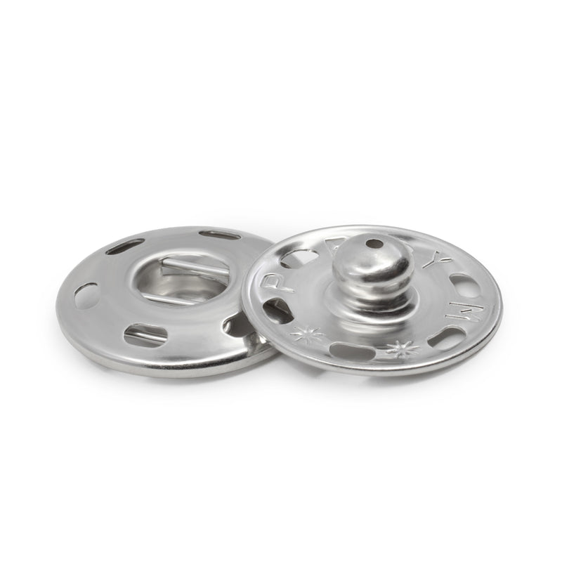 Load image into Gallery viewer, 80-21-65|Dritz Sew-On Snaps, 4 Sets, Size 10, Nickel