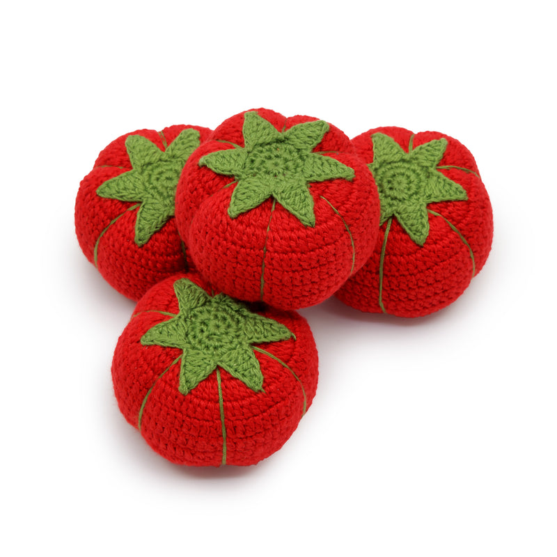 Load image into Gallery viewer, 559|Dritz Tomato Pattern Weights, 4 pc