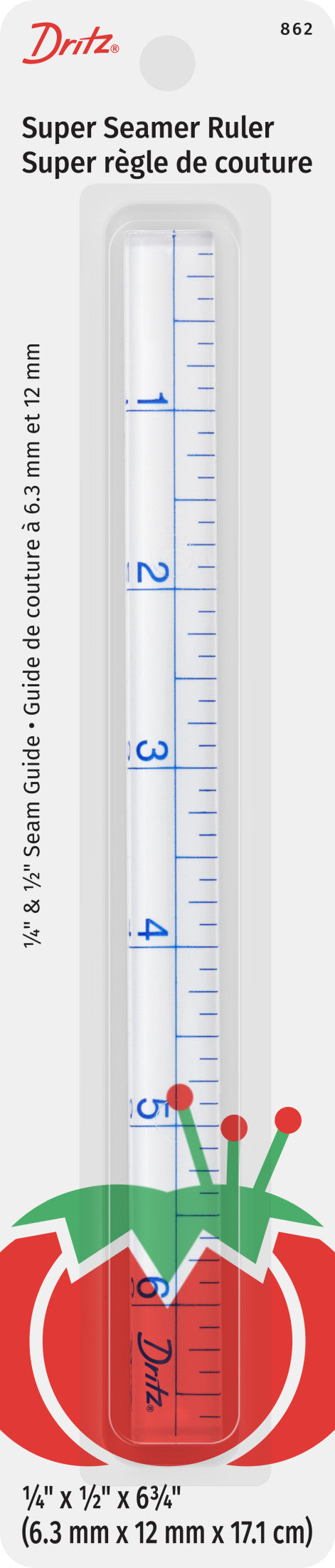 Cargue la imagen en el visor de la galería, 862|Dritz Super Seamer Ruler, Seam Guide
