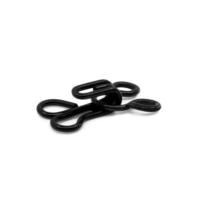 Load image into Gallery viewer, 90-0-1|Dritz Hooks & Eyes, 14 pc, Black, Size 0