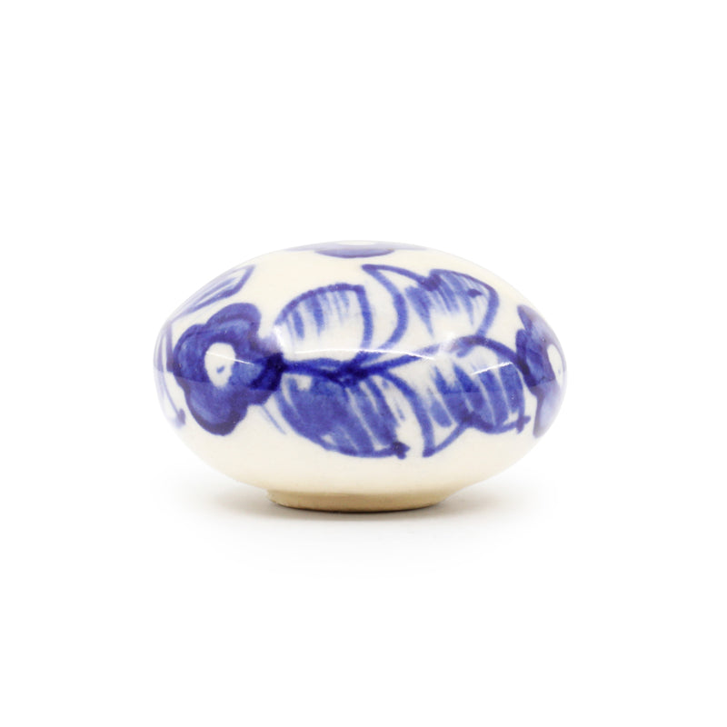 Load image into Gallery viewer, 47048|Dritz Ceramic Small Delft Ball Knob, Blue & White