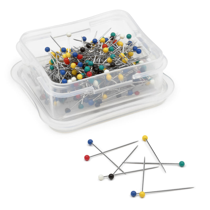 Load image into Gallery viewer, 43|Dritz 1-1/16" Ball Point Pins, Assorted, 240 pc