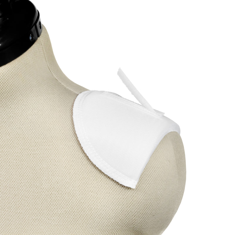 Load image into Gallery viewer, 53073-9|Dritz 3/8" Covered Set-in Shoulder Pads with Fastener Tape, White