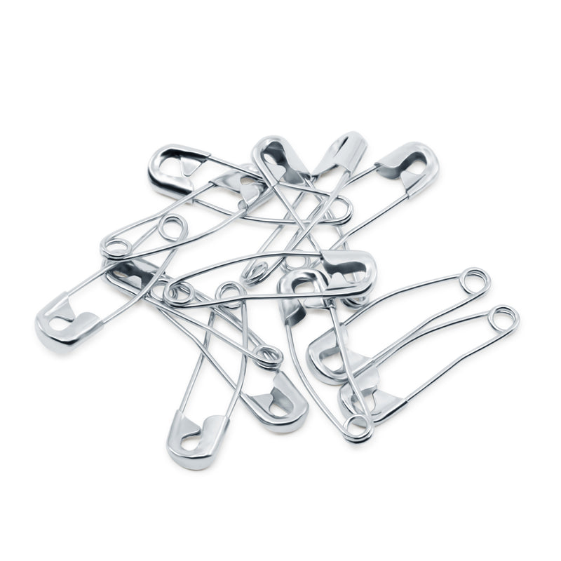 Load image into Gallery viewer, 3032|Dritz 1-1/16" Curved Safety Pins, Nickel, 300 pc
