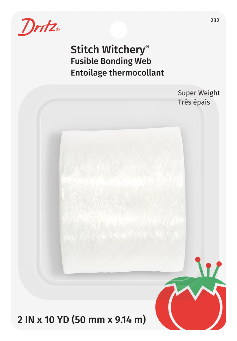 Load image into Gallery viewer, 232|Dritz 2" Stitch Witchery Fusible Bonding Web, Super Weight, White, 10 yd