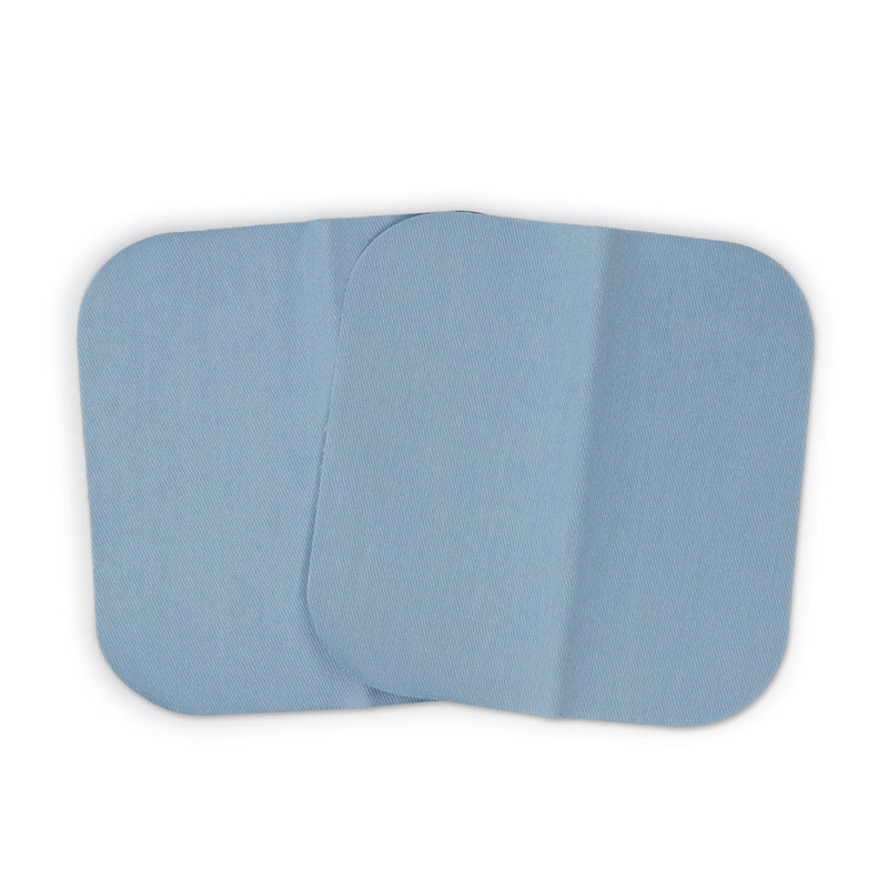 Cargue la imagen en el visor de la galería, 55240-15D|Dritz Twill Iron-On Patches, 5" x 5", 2 pc, Light Blue