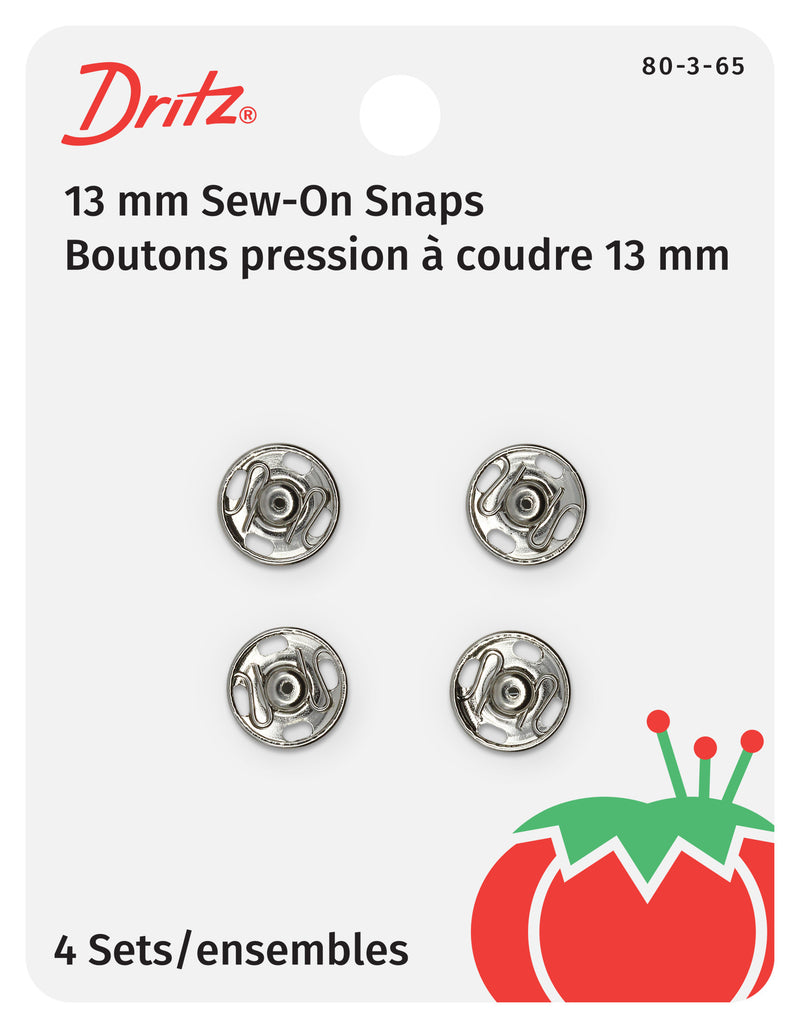 Chargez l'image dans la visionneuse de la galerie, 80-3-65|Dritz Sew-On Snaps, 4 Sets, Size 3, Nickel