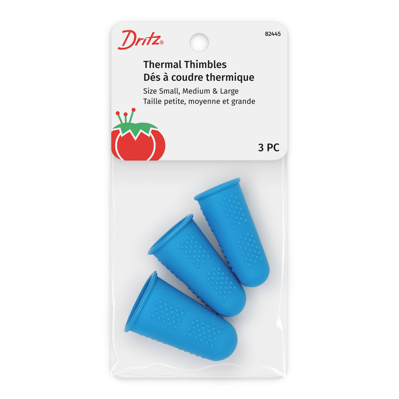 Load image into Gallery viewer, 82445|Dritz Thermal Thimbles, Assorted Sizes, 3 pc