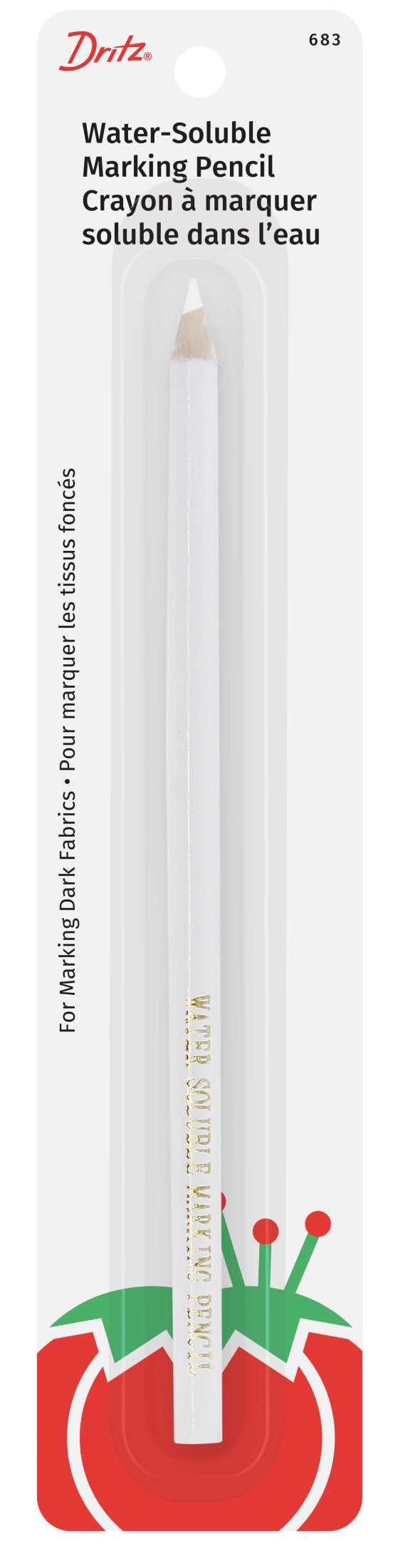 Load image into Gallery viewer, 683|Dritz Water Soluble Marking Pencil, White
