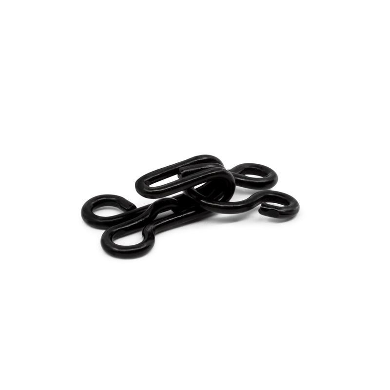 Load image into Gallery viewer, 90-3-1|Dritz Hooks & Eyes, 14 pc, Black, Size 3