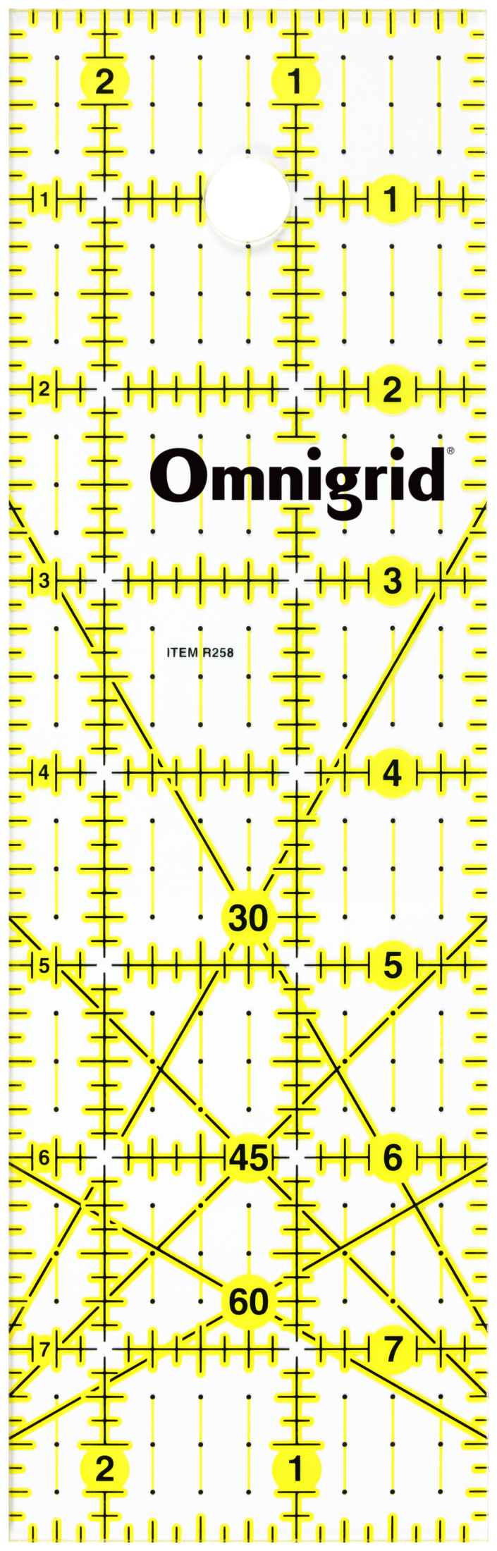Load image into Gallery viewer, R258|Omnigrid Rectangle Ruler, 2-1/2" x 8"