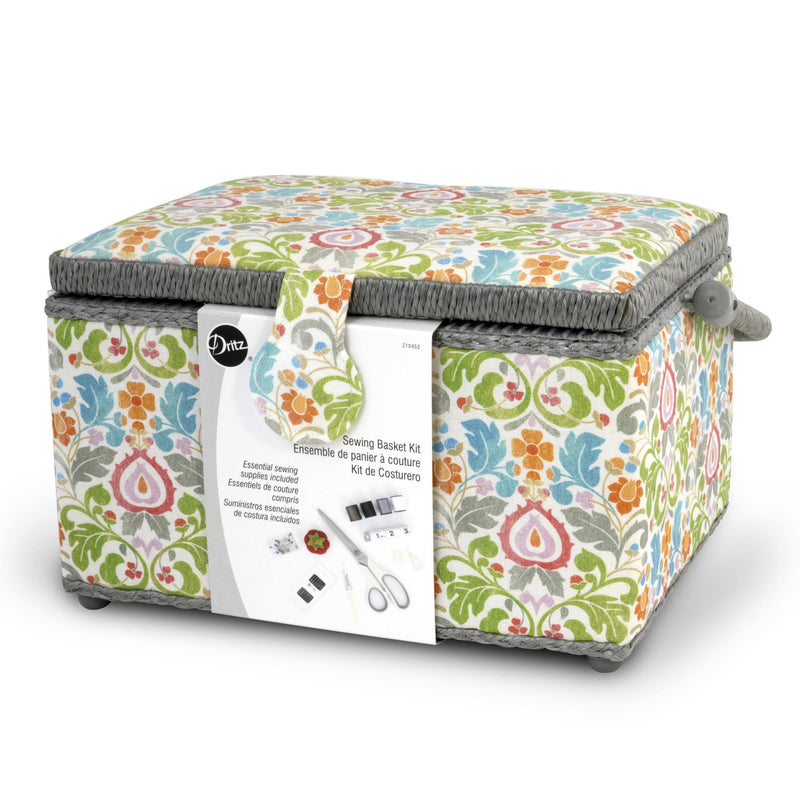Load image into Gallery viewer, Z10452|Dritz Essential Sewing Basket Kit, Medium