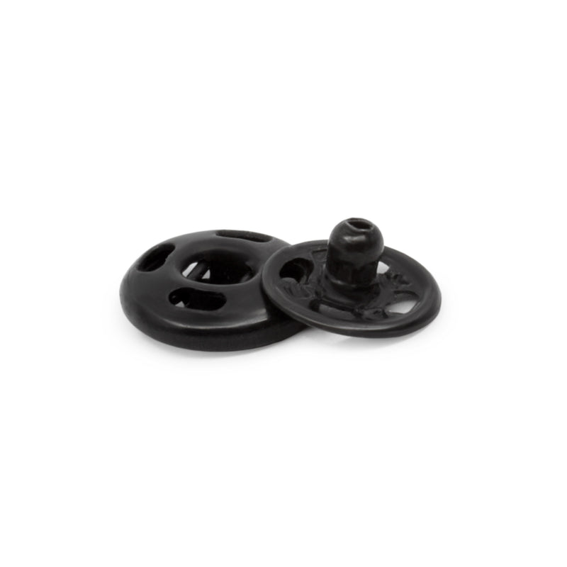 Load image into Gallery viewer, 80-40-1|Dritz Sew-On Snaps, 12 Sets, Size 4/0, Black