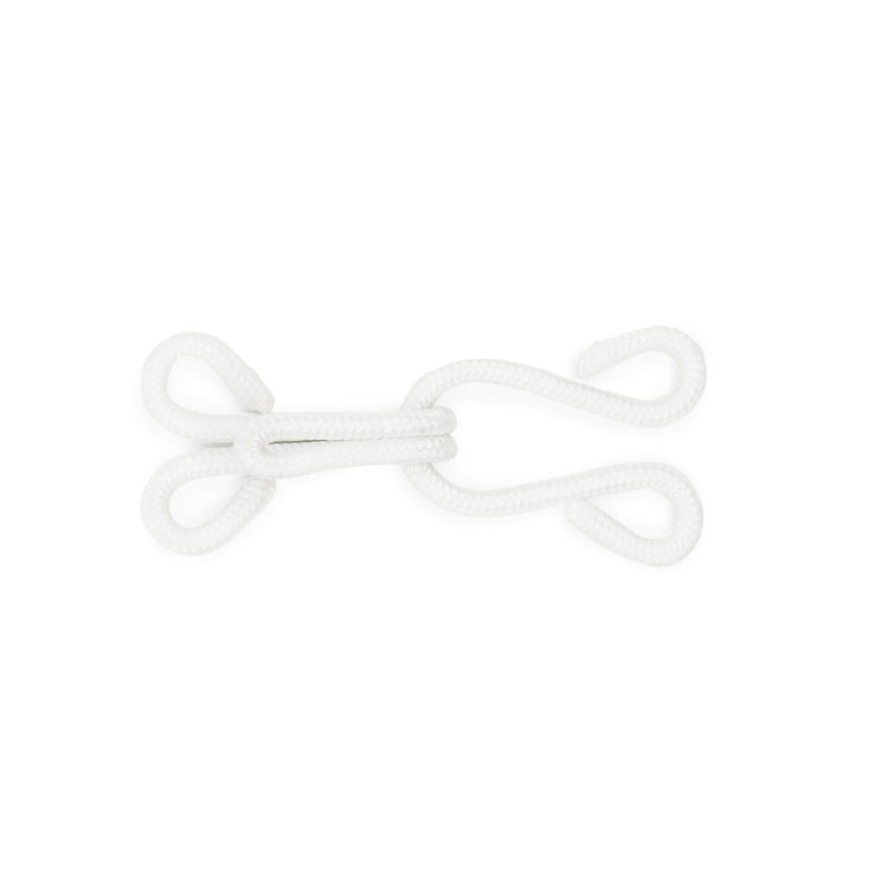 Load image into Gallery viewer, 767-9|Dritz Covered Hooks & Eyes, 2 pc, White