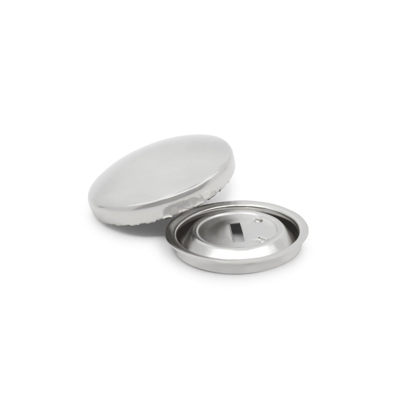 Load image into Gallery viewer, 213-30|Dritz 3/4" Half Ball Cover Buttons, 4 pc, Nickel