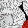 Load image into Gallery viewer, swatch_Red Merino Sheep|Red Merino Sheep