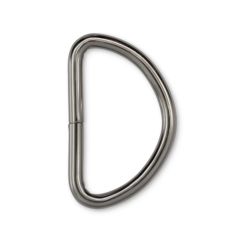 Load image into Gallery viewer, BK141|Dritz 1" D-Rings, Gunmetal, 24 pc