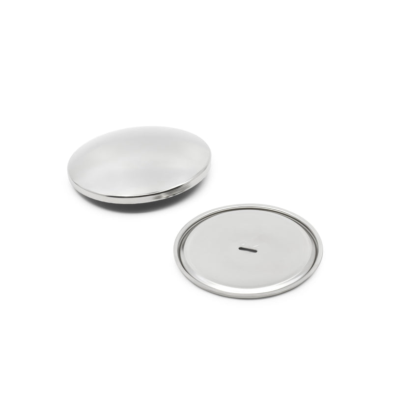 Load image into Gallery viewer, 213-100|Dritz 2-1/2" Half Ball Cover Button, 1 pc, Nickel