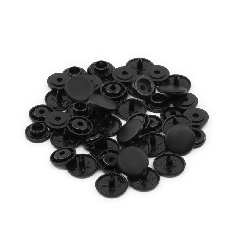 Cargue la imagen en el visor de la galería, 984-R-1|Dritz Plastic Color Snaps, 12 Sets, Black