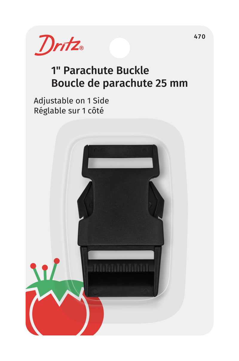Load image into Gallery viewer, 470|Dritz 1" Parachute Buckle, Black
