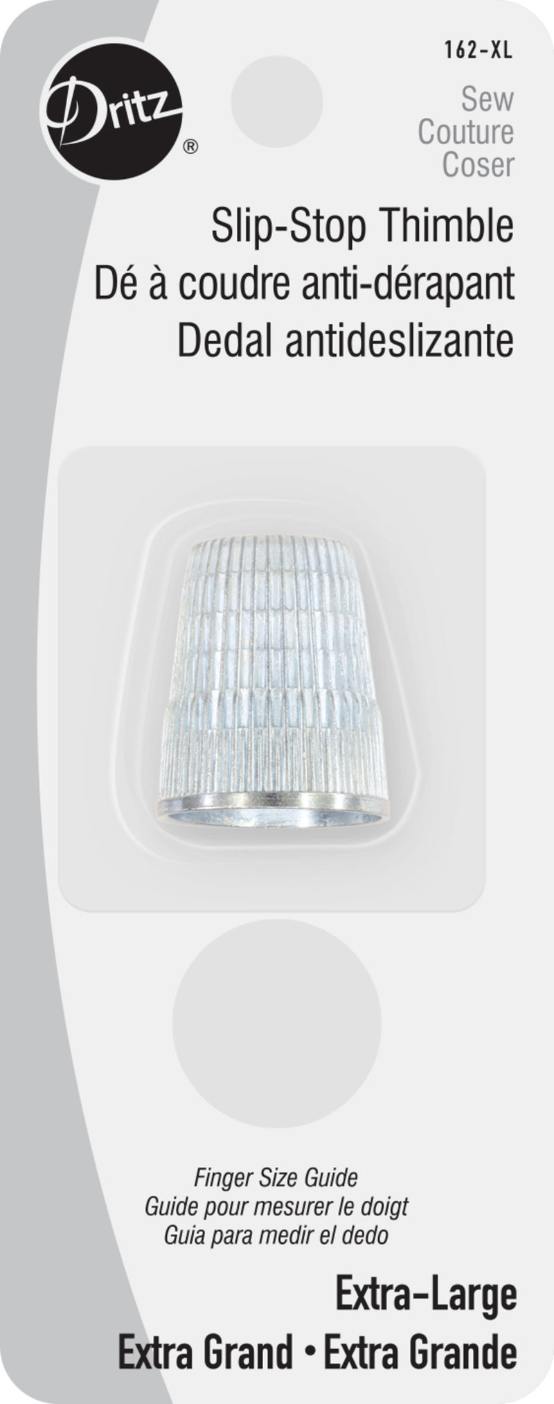Load image into Gallery viewer, 162-XL|Dritz Slip-Stop Thimble, Extra-Large