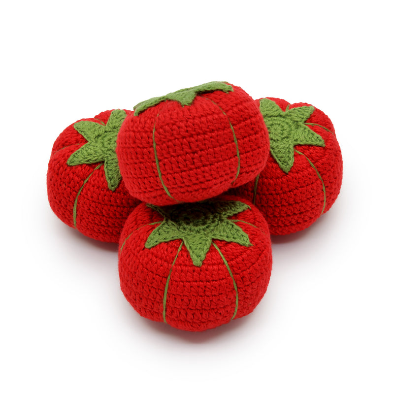 Load image into Gallery viewer, 559|Dritz Tomato Pattern Weights, 4 pc