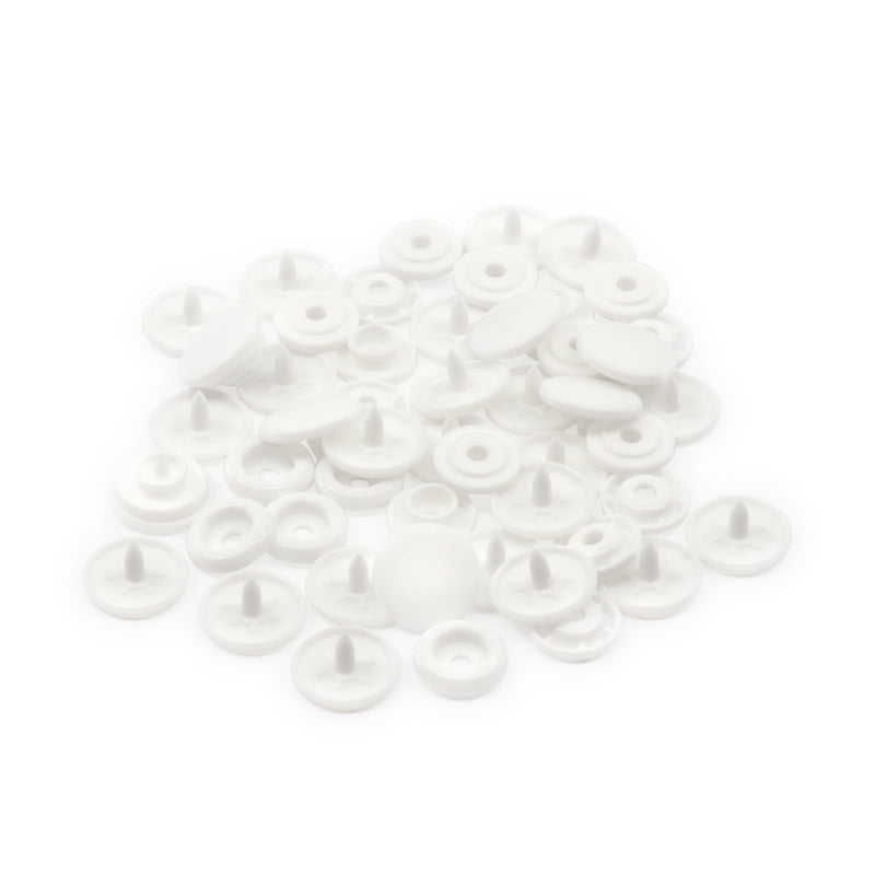 Cargue la imagen en el visor de la galería, 984-R-9|Dritz Plastic Color Snaps, 12 Sets, White
