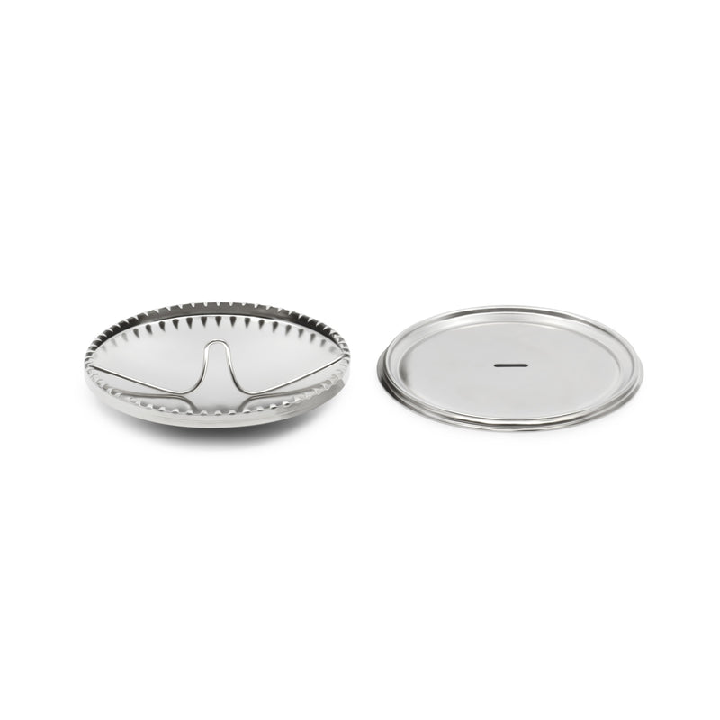 Load image into Gallery viewer, 213-100|Dritz 2-1/2" Half Ball Cover Button, 1 pc, Nickel