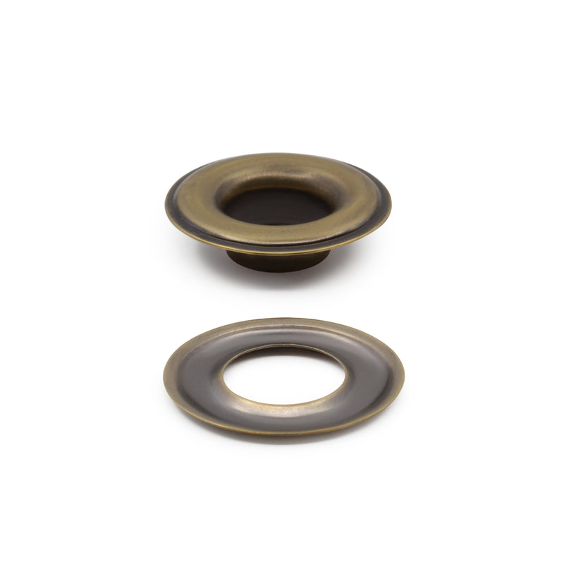 Chargez l'image dans la visionneuse de la galerie, 1-38|Dritz 3/8" Grommets, 8 pc, Antique Brass
