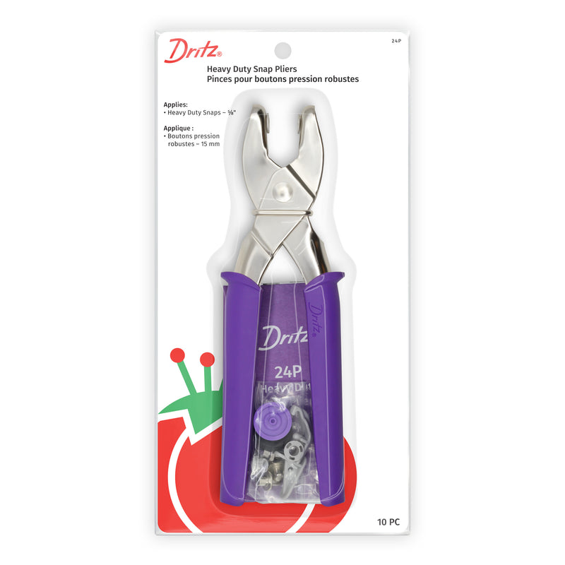 Load image into Gallery viewer, 24P|Dritz Heavy Duty Snap Pliers for 5/8" Snaps, Purple