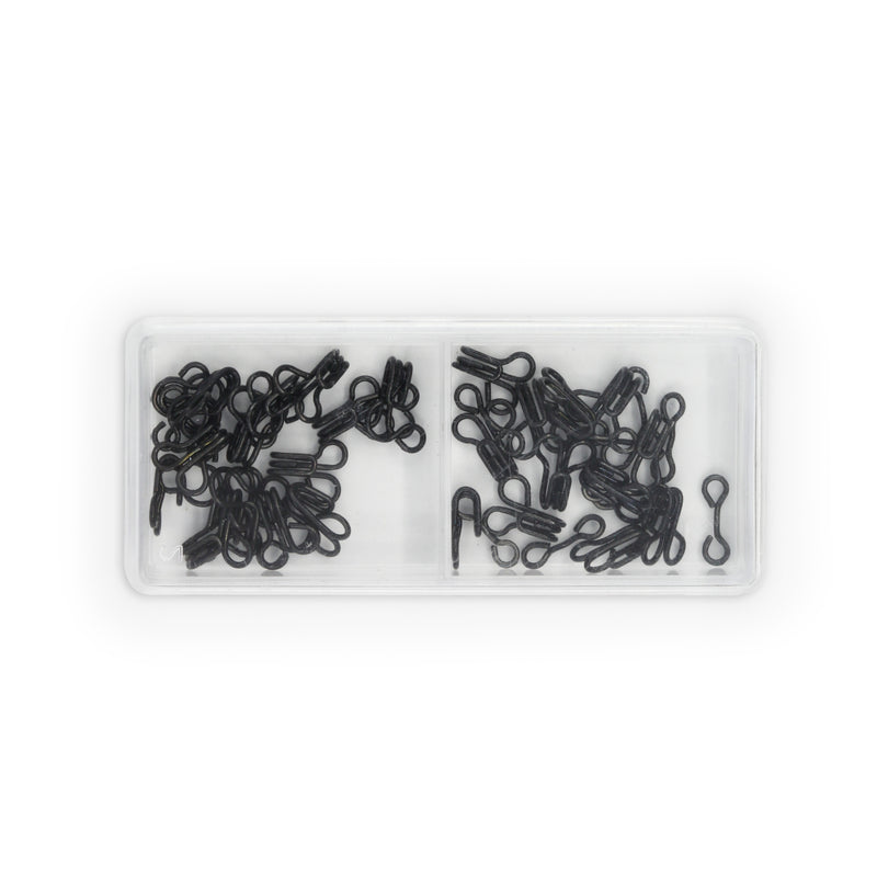 Load image into Gallery viewer, 90-0-1|Dritz Hooks & Eyes, 14 pc, Black, Size 0