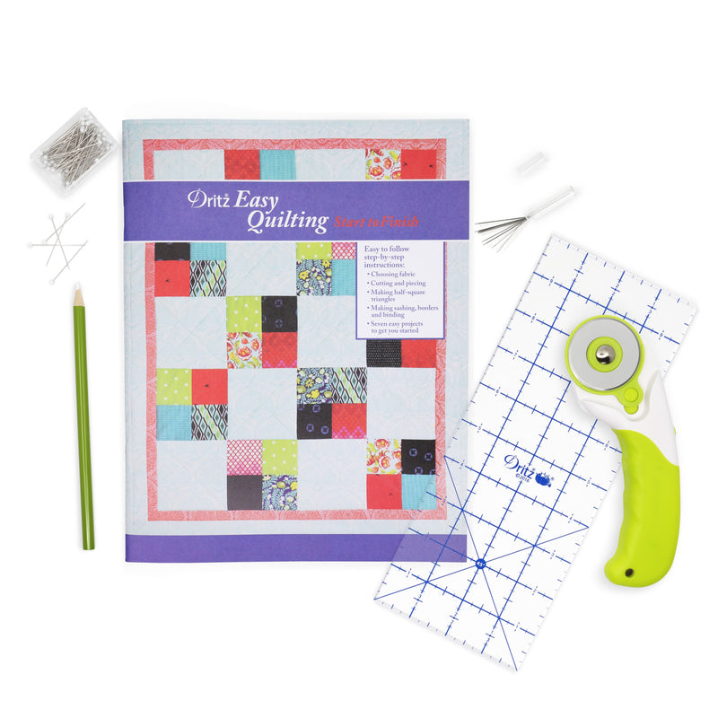 Load image into Gallery viewer, 3358|Dritz Essential Quilt Kit for Beginners