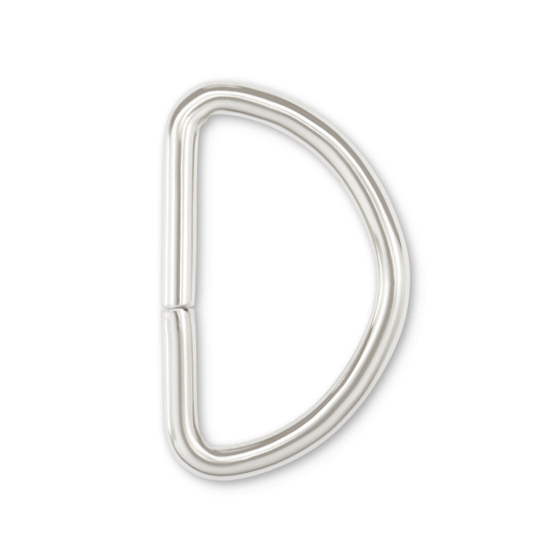 Load image into Gallery viewer, BK140|Dritz 1" D-Rings, Nickel, 24 pc