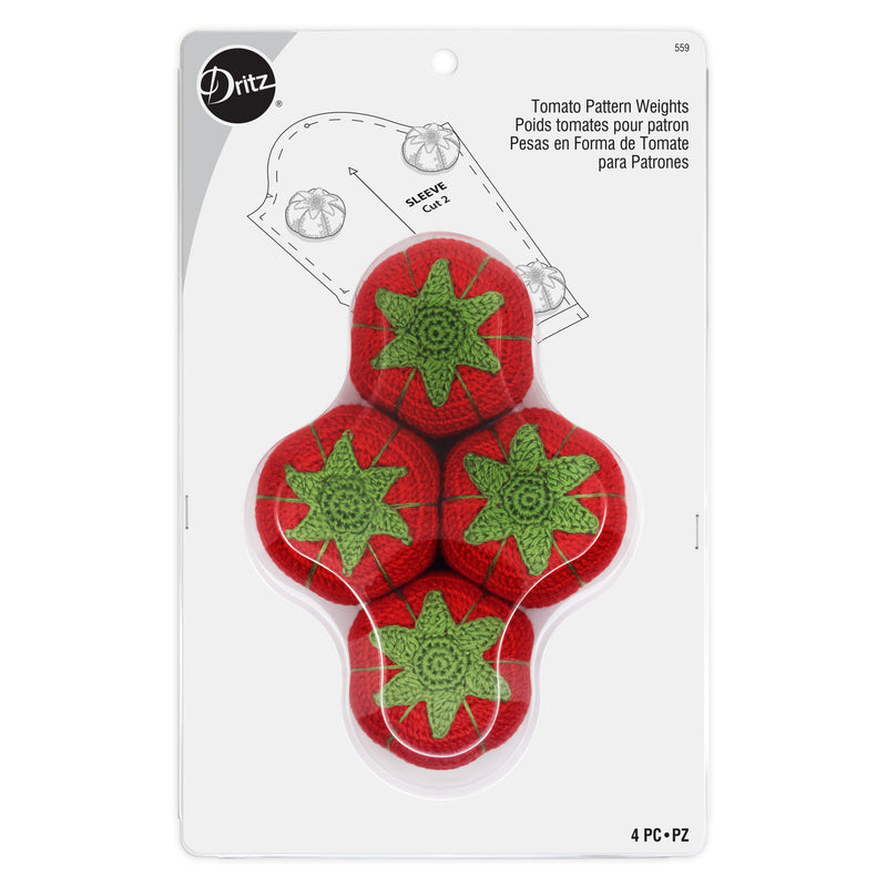 Load image into Gallery viewer, 559|Dritz Tomato Pattern Weights, 4 pc