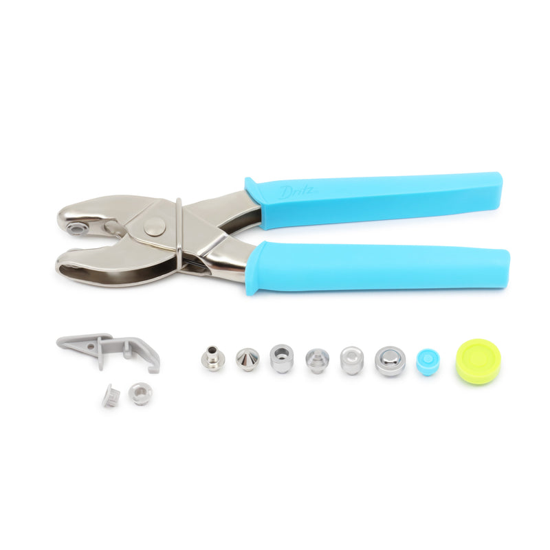 Cargue la imagen en el visor de la galería, 574|Dritz Eyelet Pliers for 5/32" & 1/4" Eyelets, Turquoise