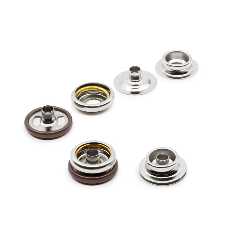 Cargue la imagen en el visor de la galería, 5-32|Dritz 5/8" Heavy Duty Snaps, 7 Sets, Copper