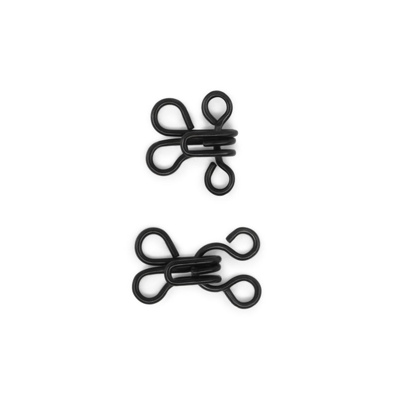 Load image into Gallery viewer, 90-0-1|Dritz Hooks & Eyes, 14 pc, Black, Size 0