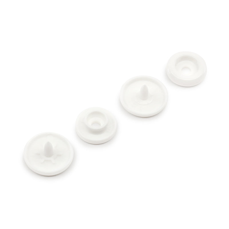 Cargue la imagen en el visor de la galería, 984-R-9|Dritz Plastic Color Snaps, 12 Sets, White