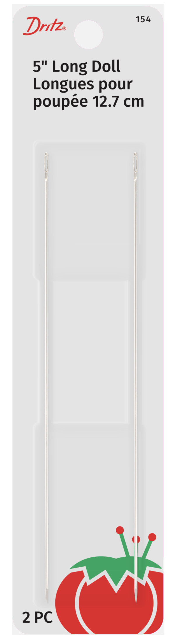 Cargue la imagen en el visor de la galería, 154|Dritz 5" Long Doll Needles, 2 pc