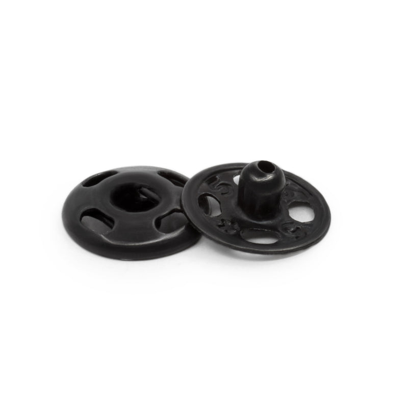Cargue la imagen en el visor de la galería, 80-10-1|Dritz Sew-On Snaps, 10 Sets, Size 1/0, Black